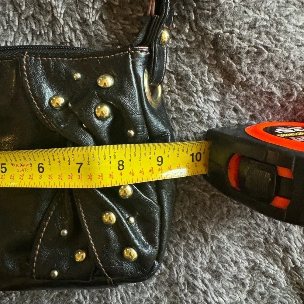 STEVE MADDEN Gold Studded Crossbody